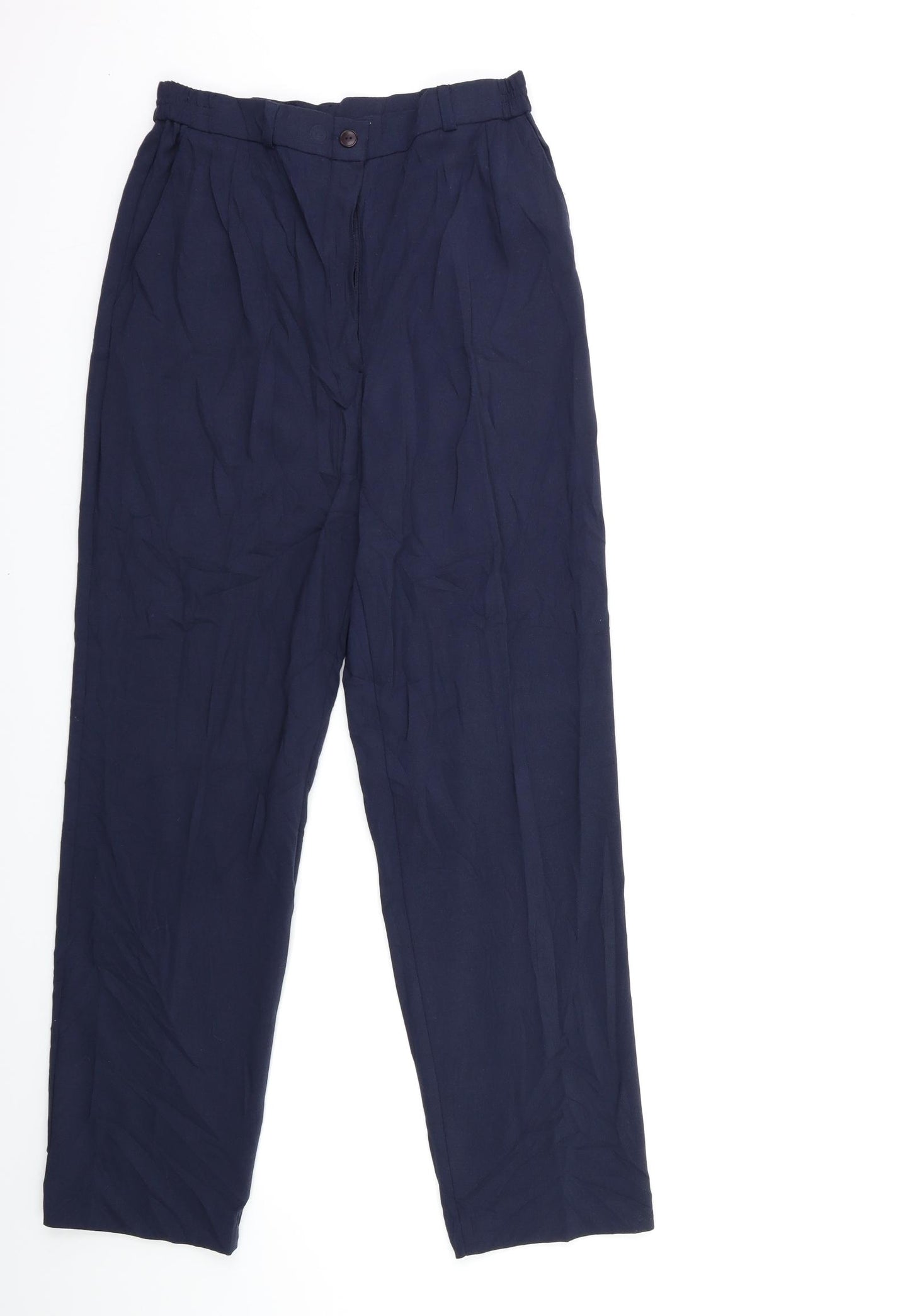 Preworn Womens Blue   Trousers  Size 12 L29 in