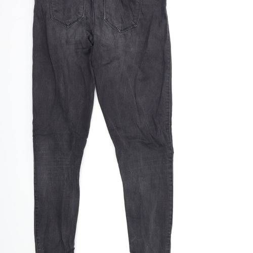 Jacqueline De Yong Womens Grey  Denim Straight Jeans Size 26 in L32 in