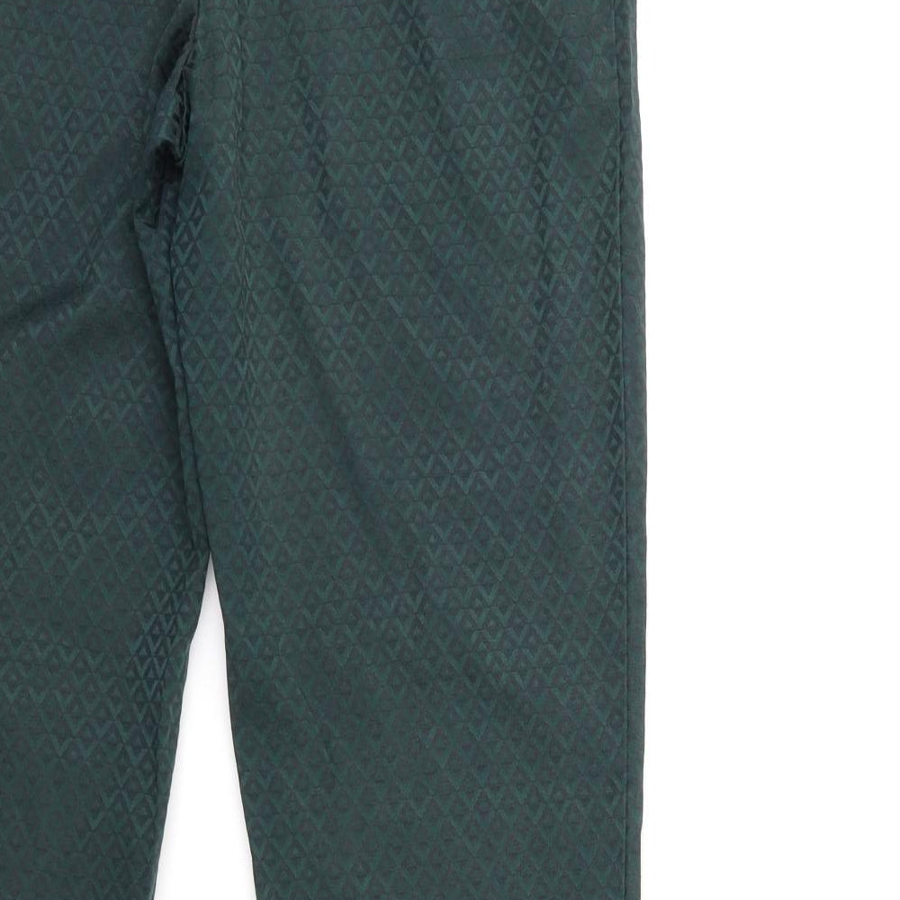 Dorothy Perkins Womens Green   Trousers  Size 10 L28 in
