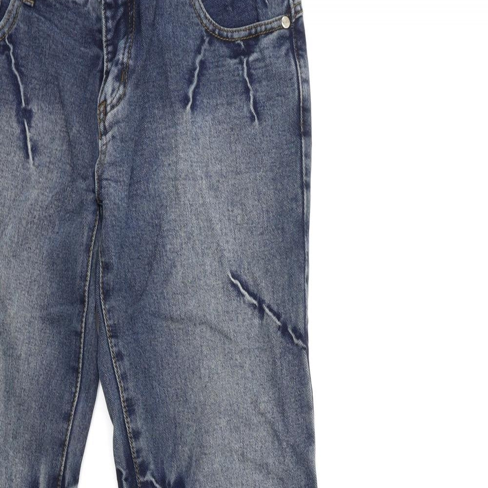 TMZ Womens Blue  Denim Flared Jeans Size 30 in L29 in