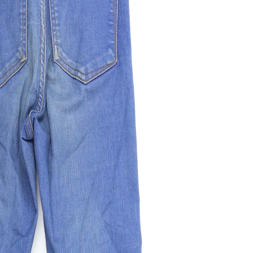 River Island Womens Blue  Denim Skinny Jeans Size 6 L28 in