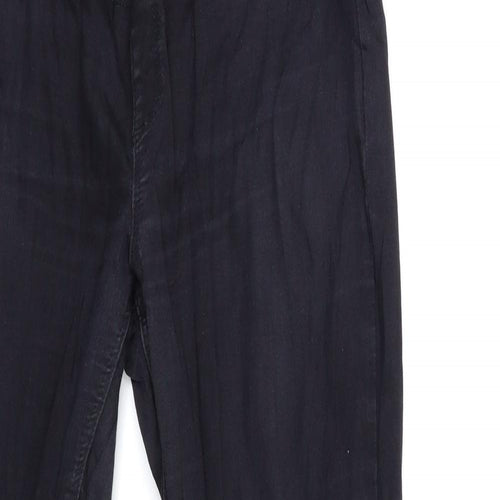 Topshop Womens Black  Denim Skinny Jeans Size 30 in L30 in
