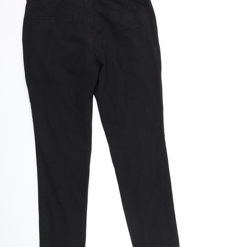 Preworn Womens Black   Trousers  Size 32 in L27 in
