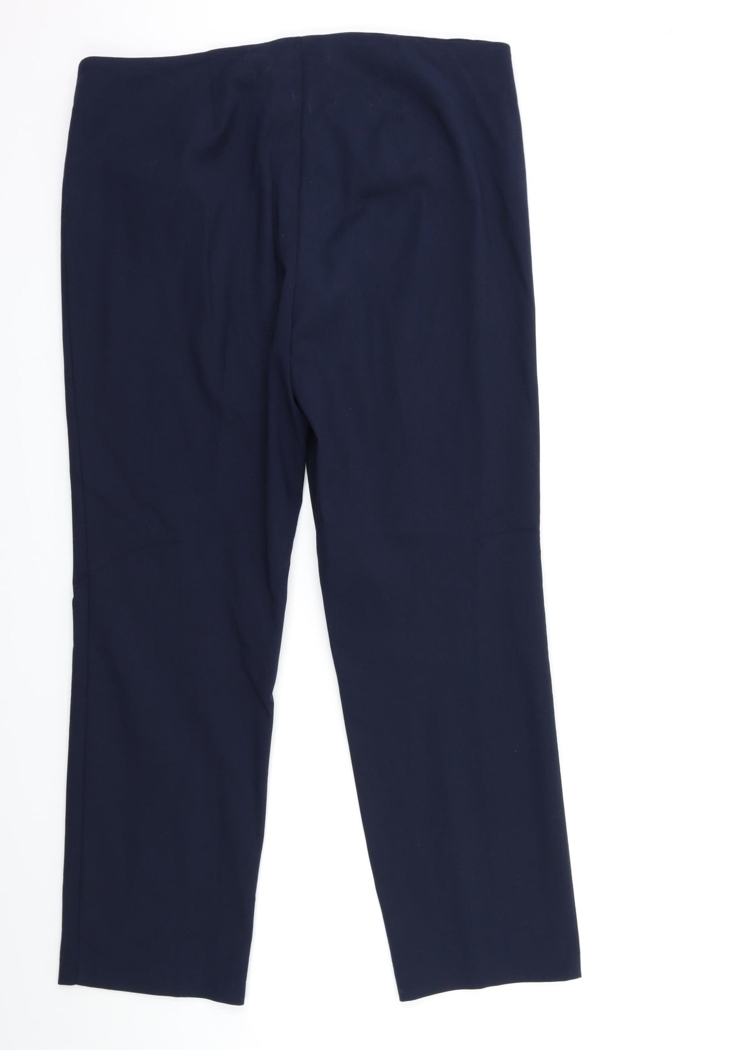 Per Una Womens Blue   Trousers  Size 16 L28 in