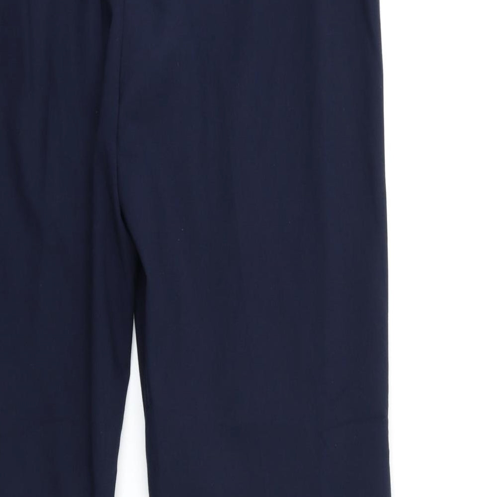 Per Una Womens Blue   Trousers  Size 16 L28 in