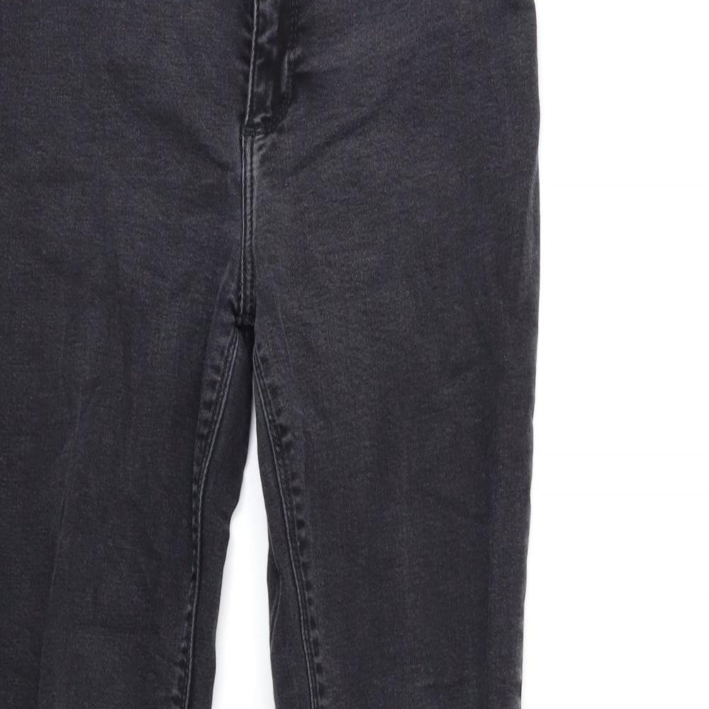 River Island Womens Grey  Denim Skinny Jeans Size 12 L25 in
