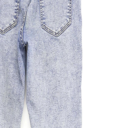 H&M Womens Blue  Denim Skinny Jeans Size 10 L30 in