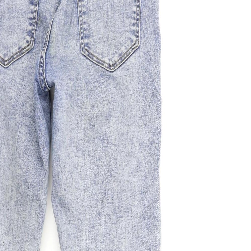 H&M Womens Blue  Denim Skinny Jeans Size 10 L30 in