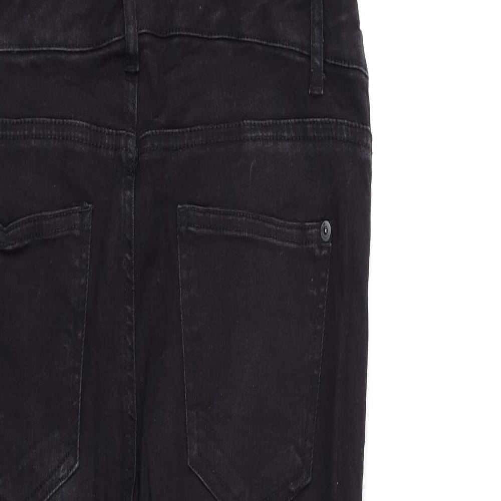 New Look Womens Black  Denim Skinny Jeans Size 10 L28 in
