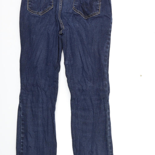 Per Una Womens Blue  Denim Bootcut Jeans Size 10 L29 in