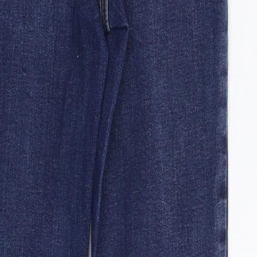 Denim & Co. Womens Blue  Denim Skinny Jeans Size 8 L28 in