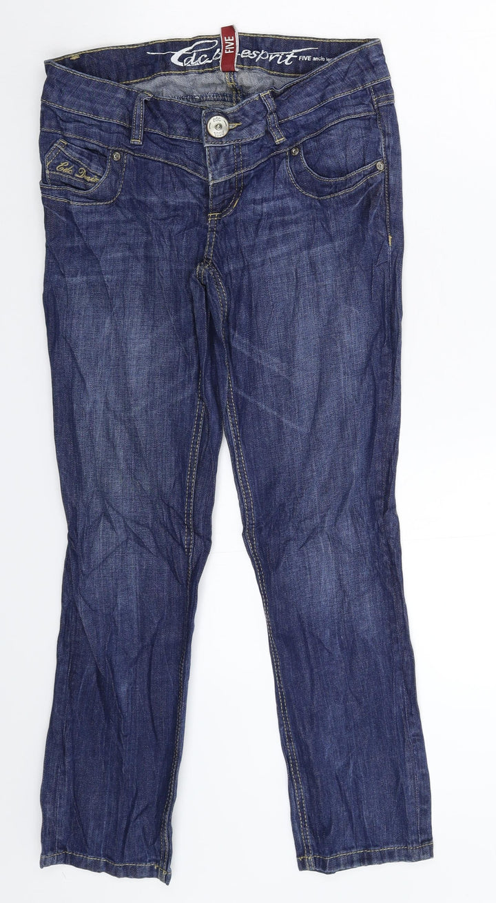 Esprit Womens Blue  Denim Skinny Jeans Size 28 in L26 in