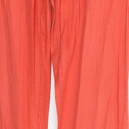 Clockhouse Womens Orange  Denim Skinny Jeans Size 8 L33 in