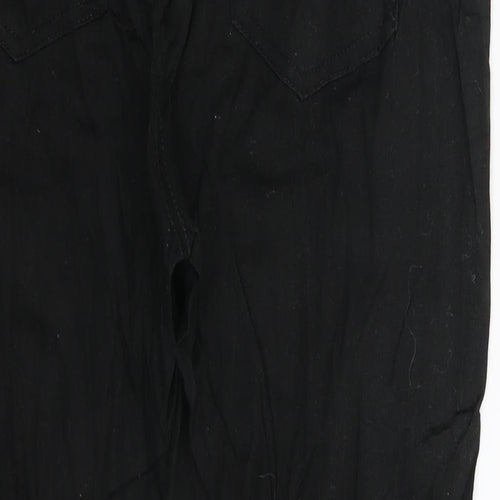 Bandolino Womens Black  Denim Cropped Jeans Size 10 L23 in