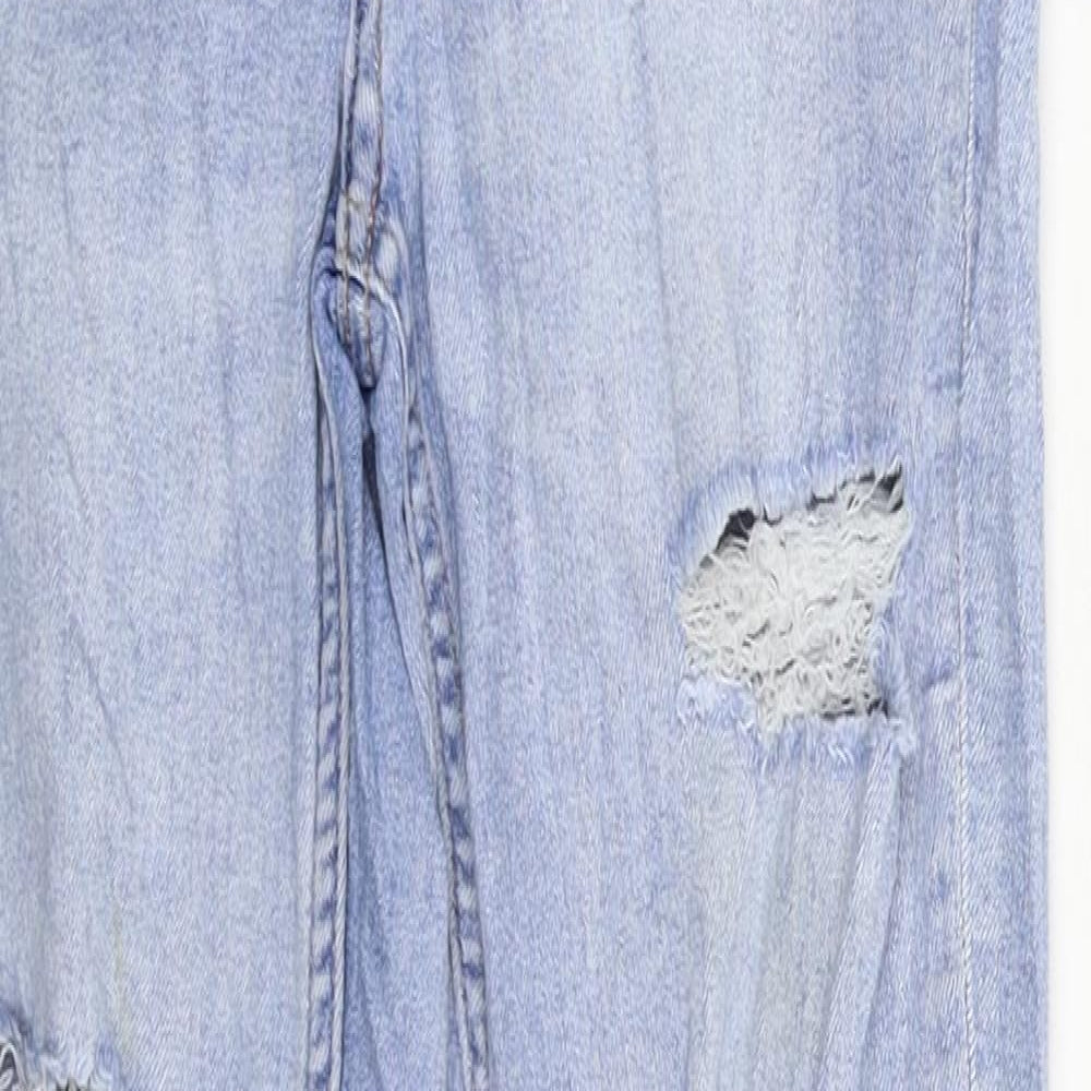 Divided Womens Blue  Denim Skinny Jeans Size 8 L27 in