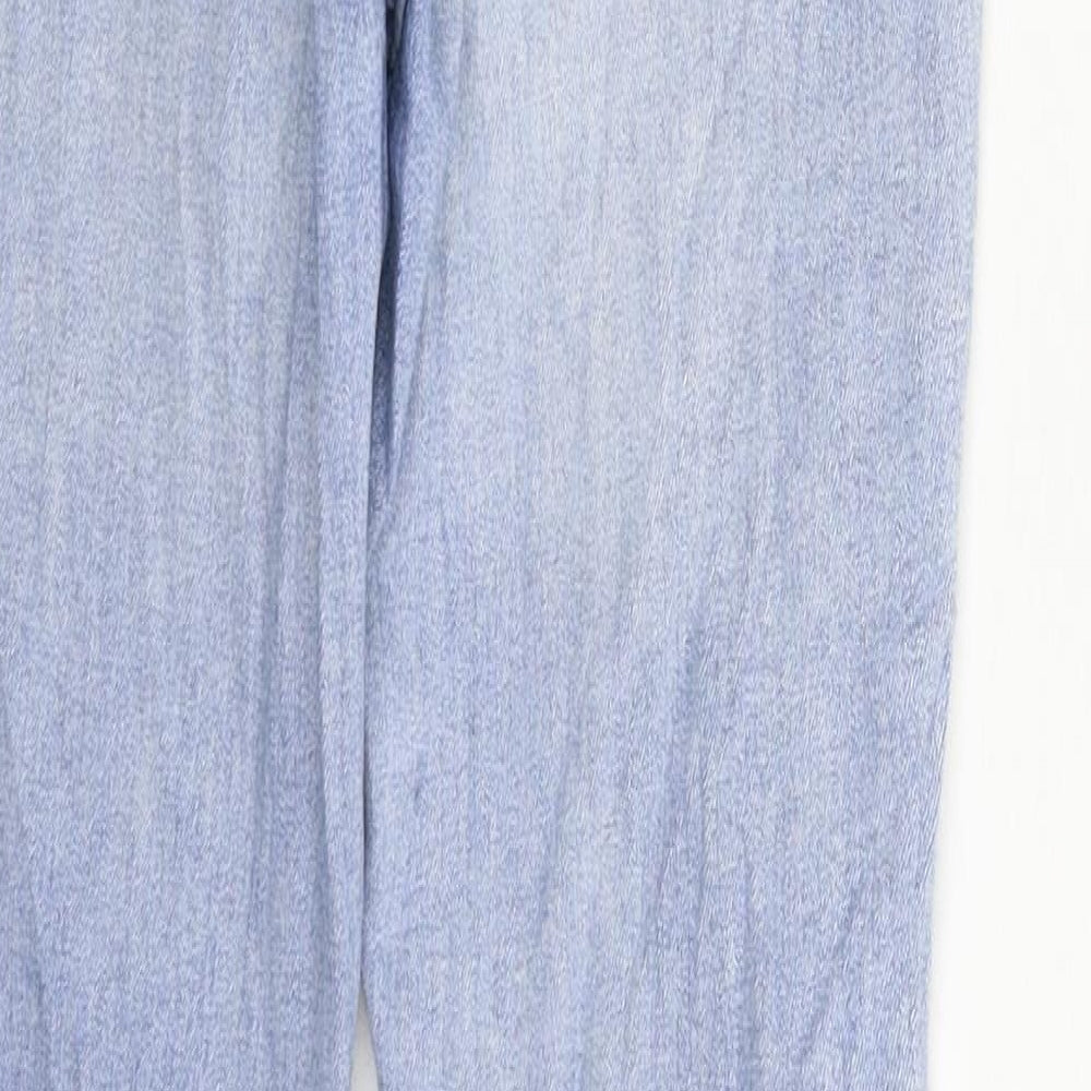 Divided Womens Blue  Denim Skinny Jeans Size 8 L27 in