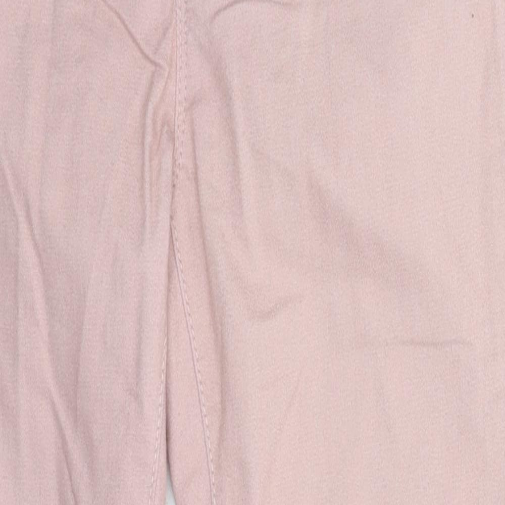 Dorothy Perkins Womens Pink  Denim Jegging Jeans Size 8 L24 in