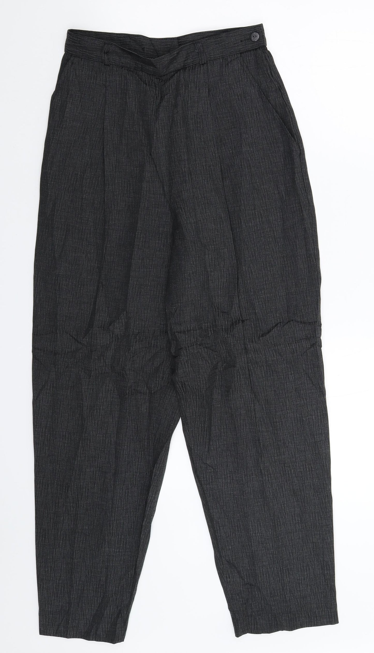St Michael Womens Grey   Trousers  Size 12 L27 in