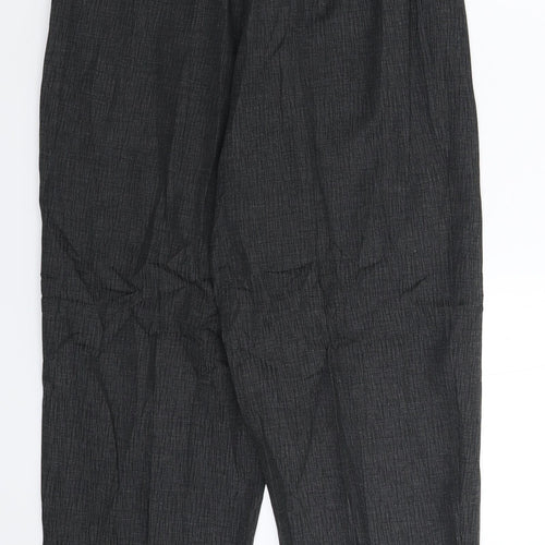 St Michael Womens Grey   Trousers  Size 12 L27 in