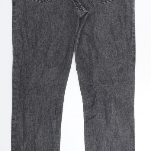Dorothy Perkins Womens Grey  Denim Skinny Jeans Size 12 L29 in