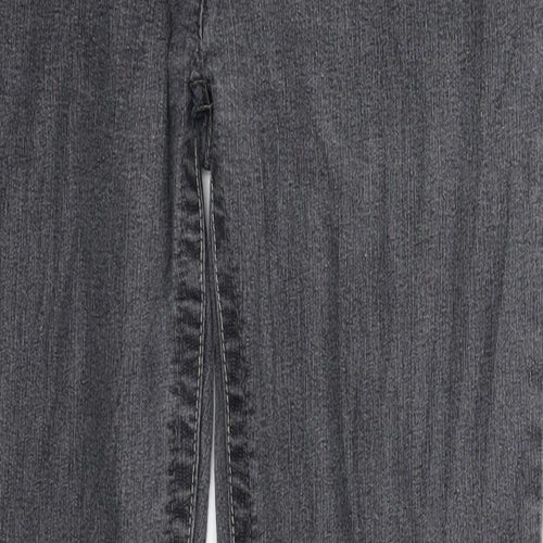 Dorothy Perkins Womens Grey  Denim Skinny Jeans Size 12 L29 in