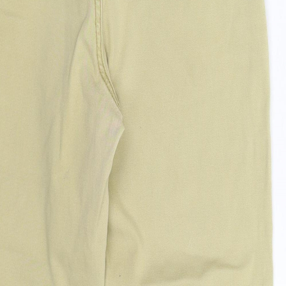 Mexx Womens Beige  Denim Cropped Jeans Size 10 L22 in