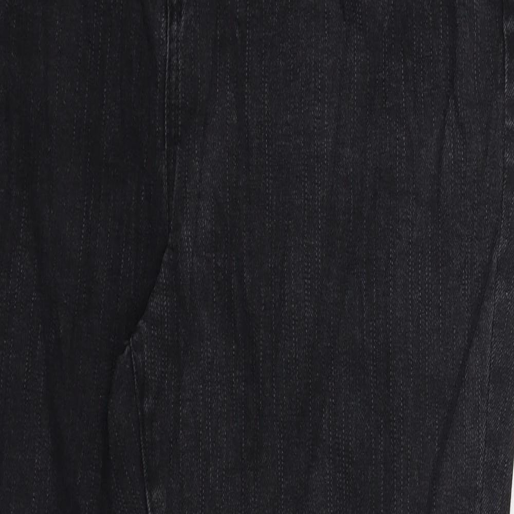 George Womens Black  Denim Skinny Jeans Size 18 L29 in