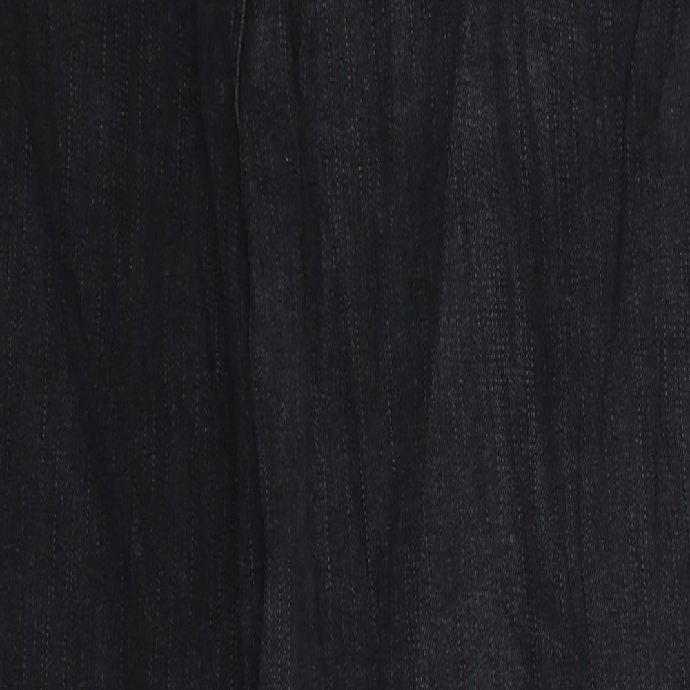 George Womens Black  Denim Skinny Jeans Size 18 L29 in