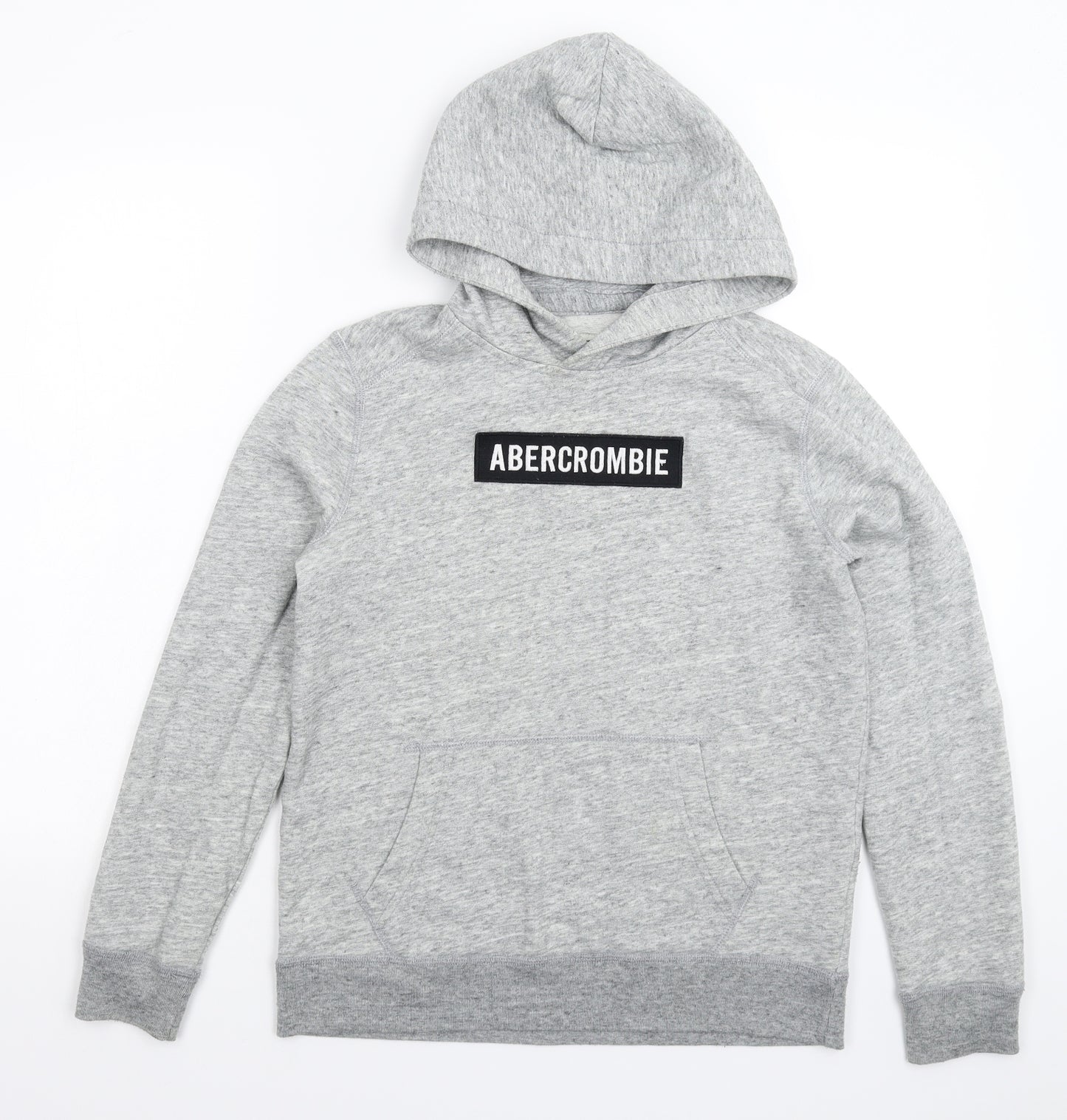Abercrombie & Fitch Boys Grey   Pullover Hoodie Size 13-14 Years