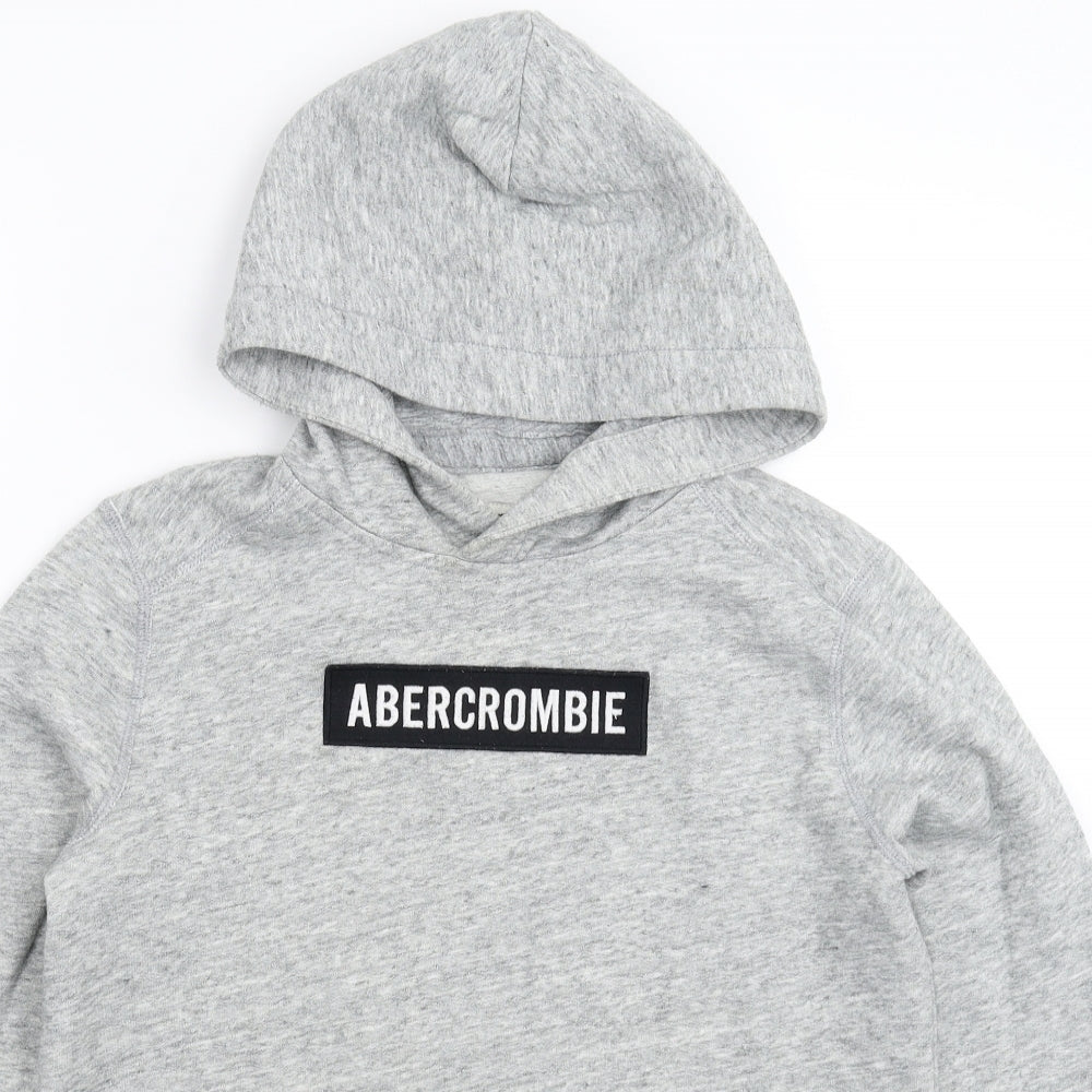 Abercrombie & Fitch Boys Grey   Pullover Hoodie Size 13-14 Years