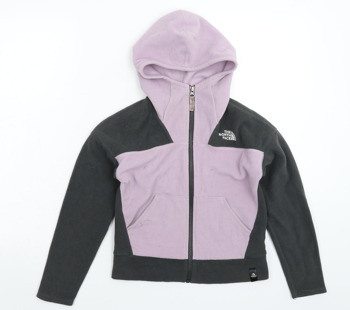 The North Face Girls Grey  Fleece Jacket  Size S
