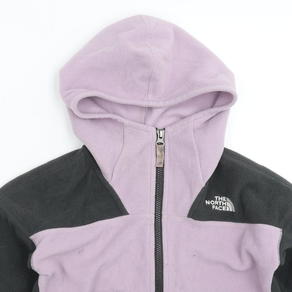 The North Face Girls Grey  Fleece Jacket  Size S