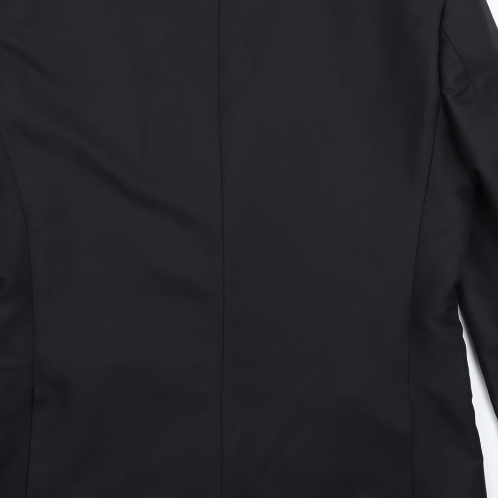 Primark Mens Black   Jacket Suit Jacket Size 40