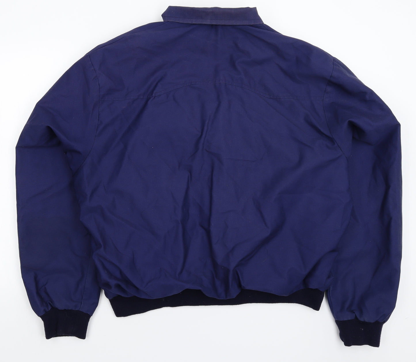 Preworn Mens Blue   Bomber Jacket Jacket Size 4XL