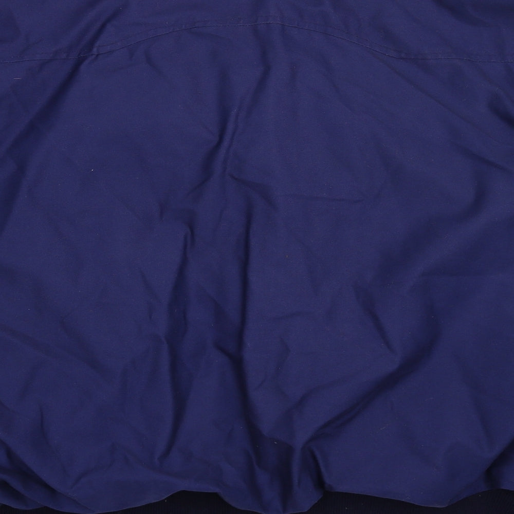 Preworn Mens Blue   Bomber Jacket Jacket Size 4XL