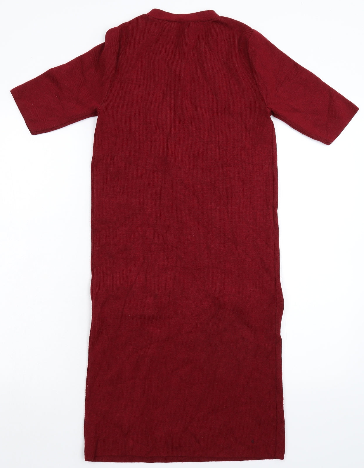 Dorothy Perkins Womens Brown  Knit Jumper Dress  Size 10