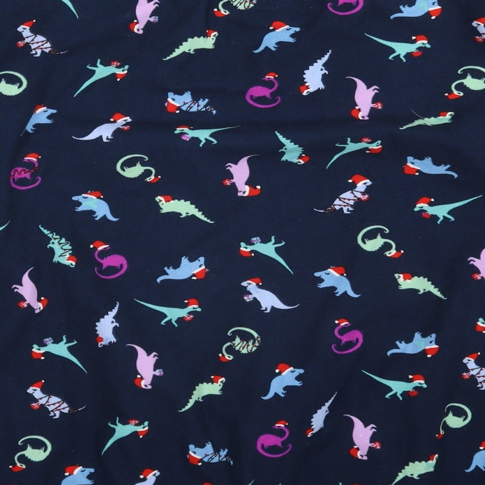 NEXT Womens Blue Solid  Top Pyjama Top Size M