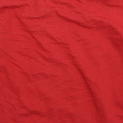 Disney Womens Red   Pullover Sweatshirt Size M