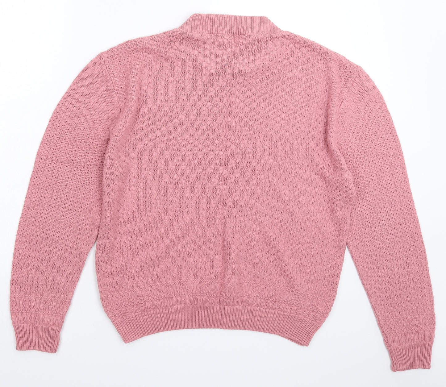 Glenbarr Womens Pink  Knit Pullover Jumper Size M