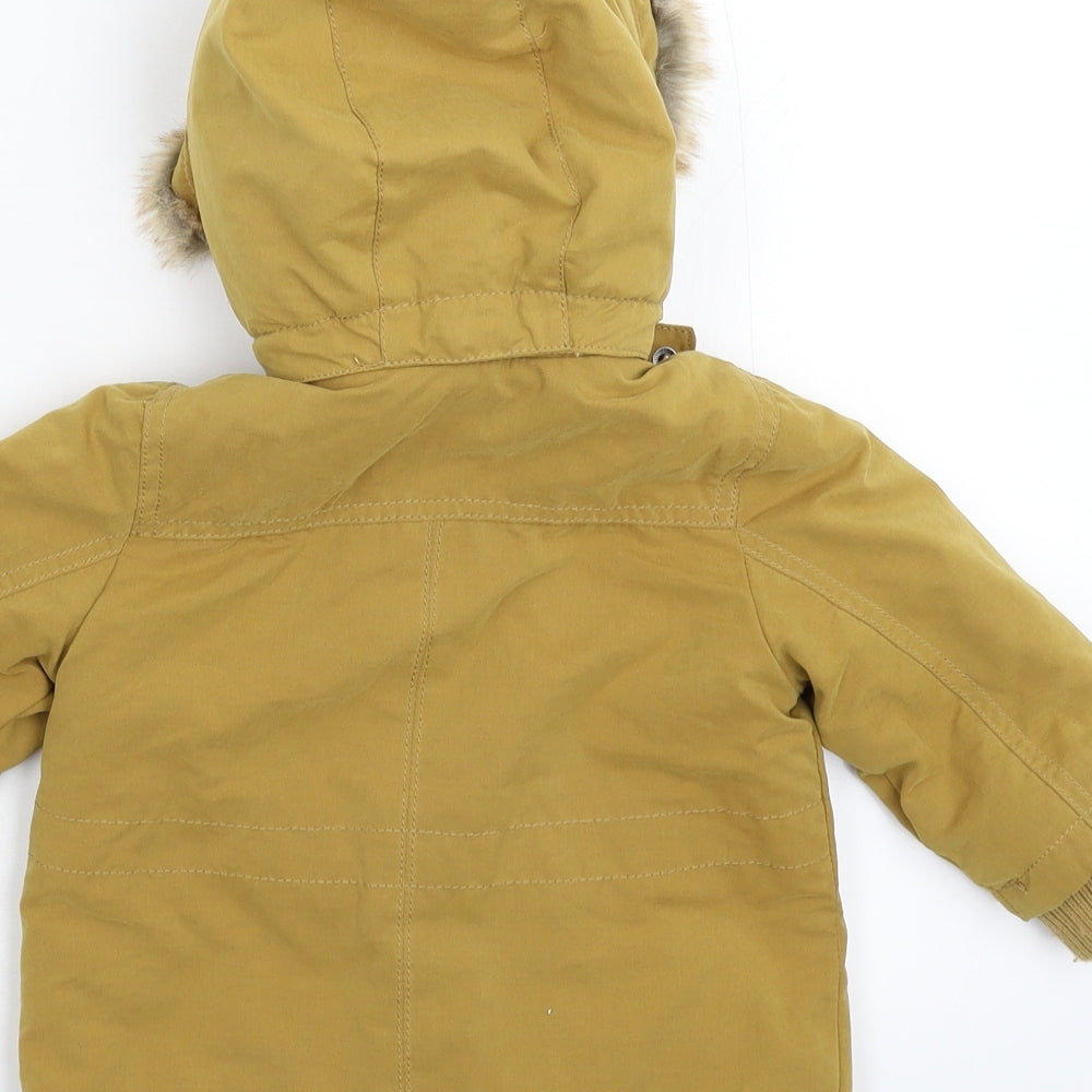 H&M Baby Beige   Parka Coat Size 9-12 Months
