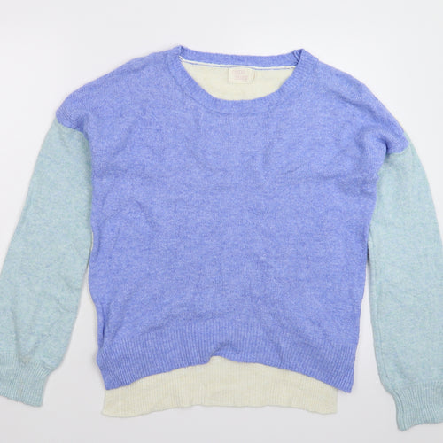 Cape Daisy Womens Multicoloured  Knit Pullover Jumper Size 14