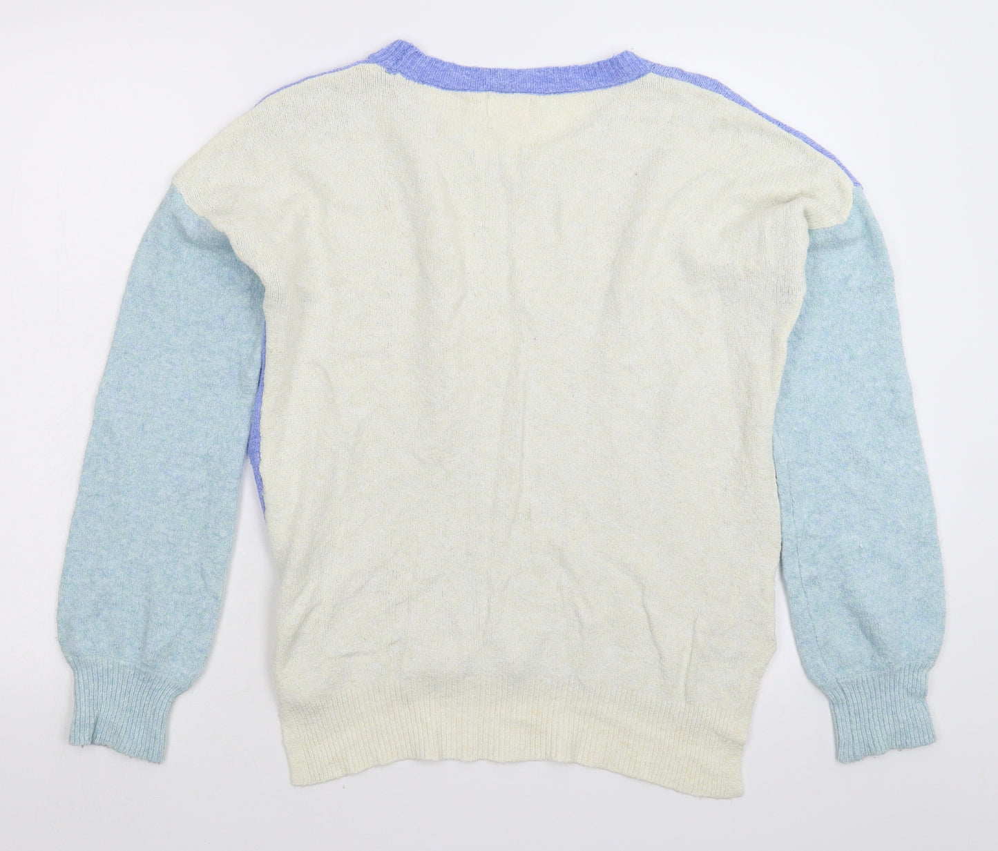 Cape Daisy Womens Multicoloured  Knit Pullover Jumper Size 14