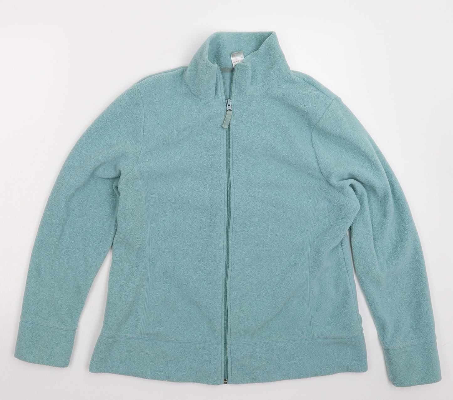 Preworn Womens Green  Fleece Jacket  Size 18
