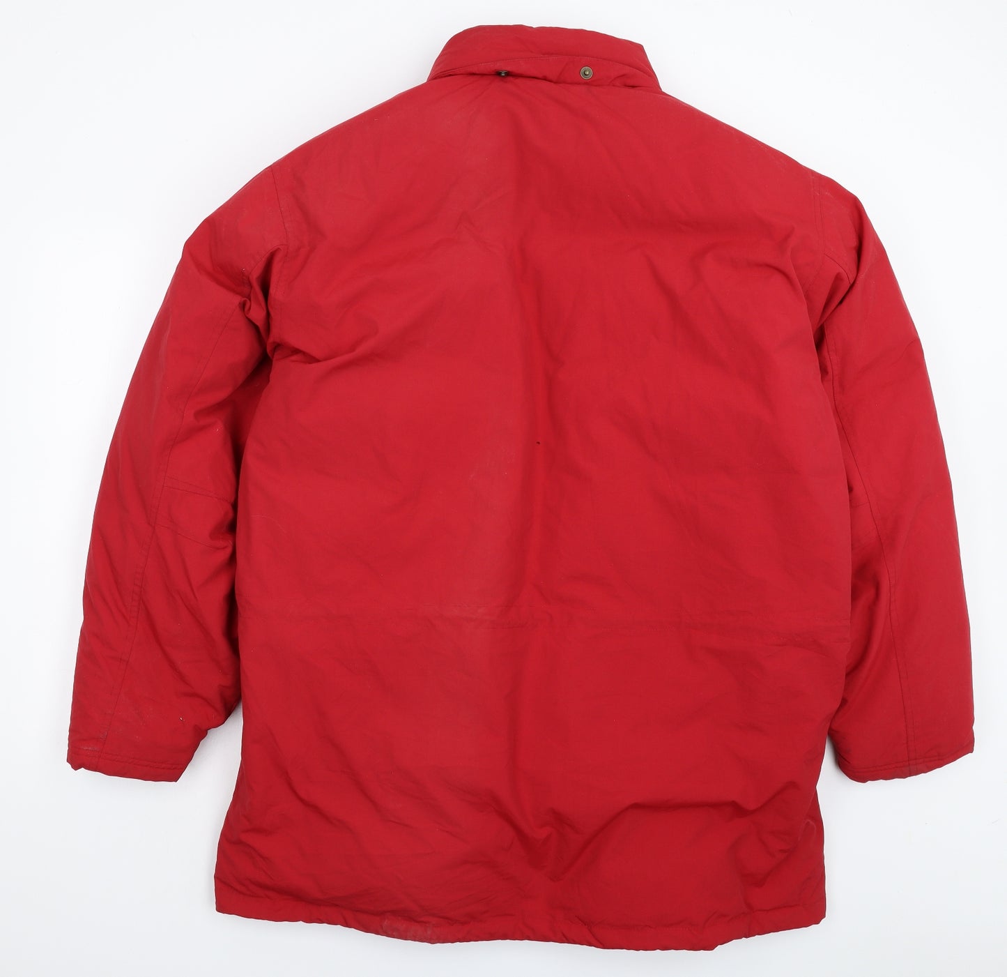 Lands' End Mens Red   Jacket Coat Size XL