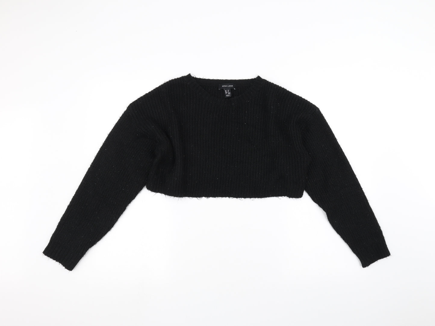 New Look Womens Black   Pullover Jumper Size M
