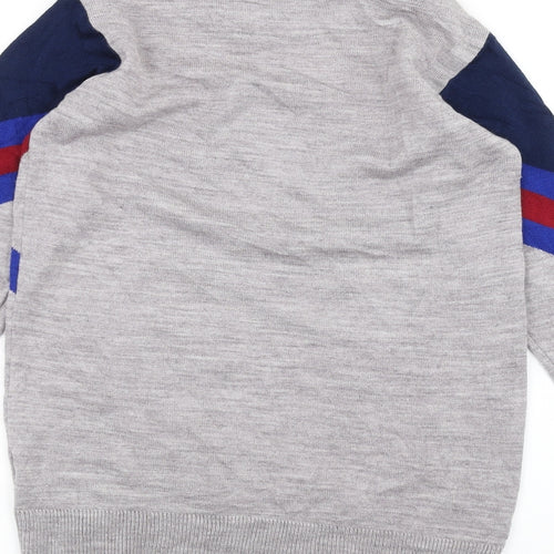 Harverd Womens Grey   Basic T-Shirt Size S