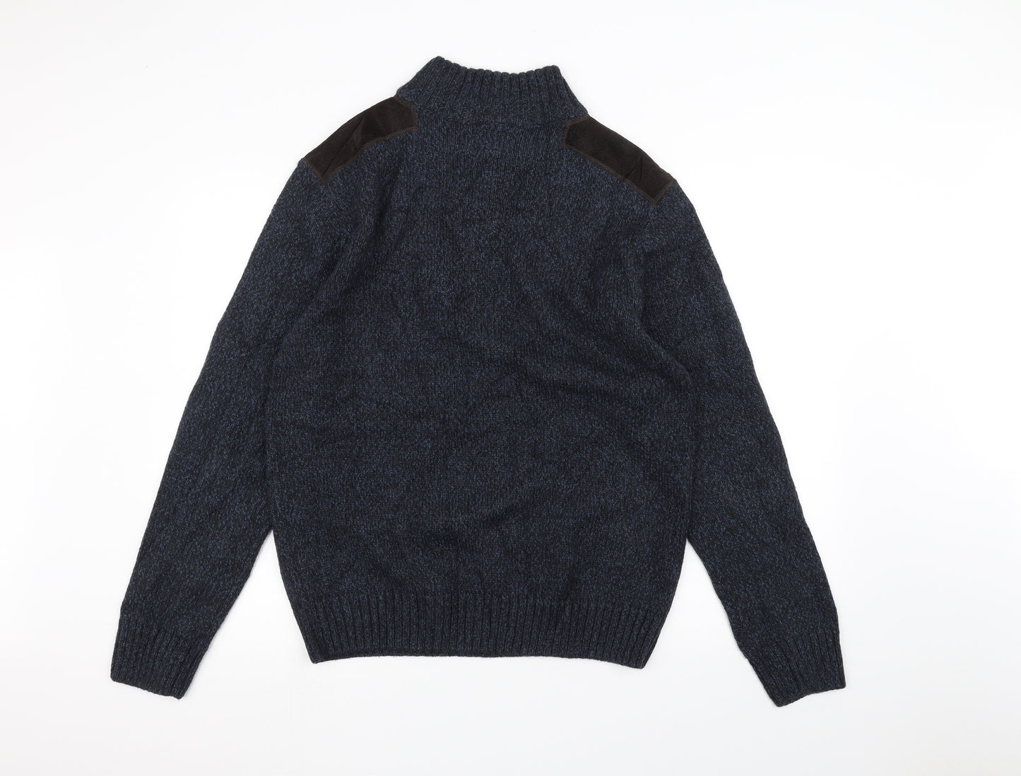 NEXT Mens Blue  Knit Pullover Jumper Size L
