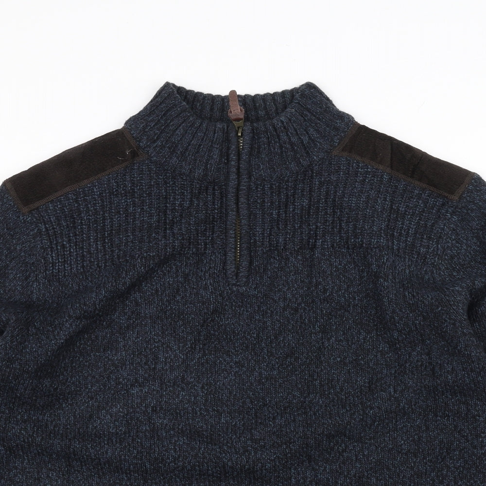 NEXT Mens Blue  Knit Pullover Jumper Size L