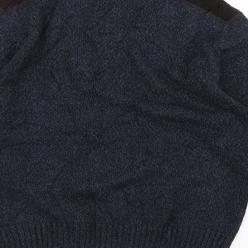 NEXT Mens Blue  Knit Pullover Jumper Size L