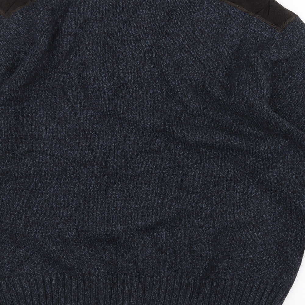 NEXT Mens Blue  Knit Pullover Jumper Size L